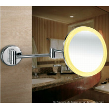 Acrylrahmen Wandhalterung LED beleuchteter Rasierspiegel für Badezimmer